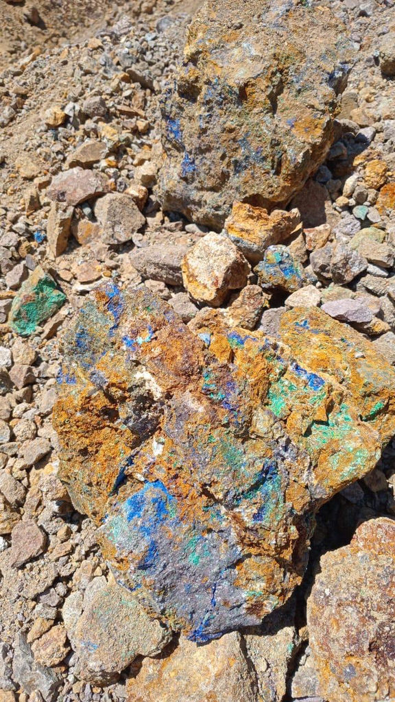 Ore from the field
