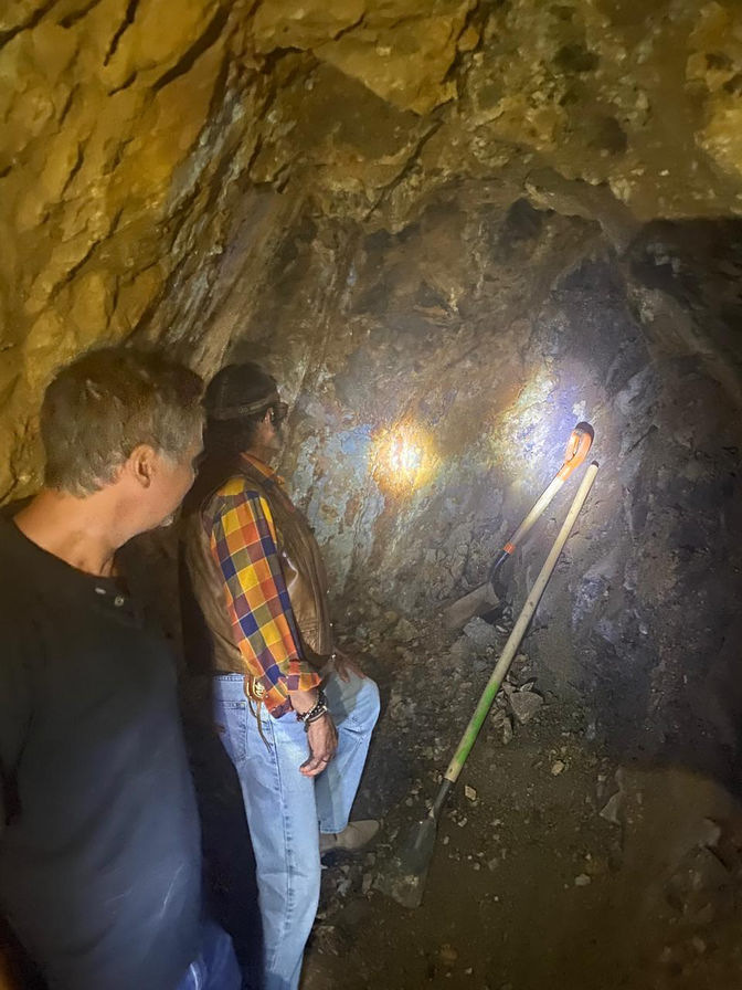 An underground working